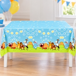 Kiff Birthday Printed Plastic Tablecover